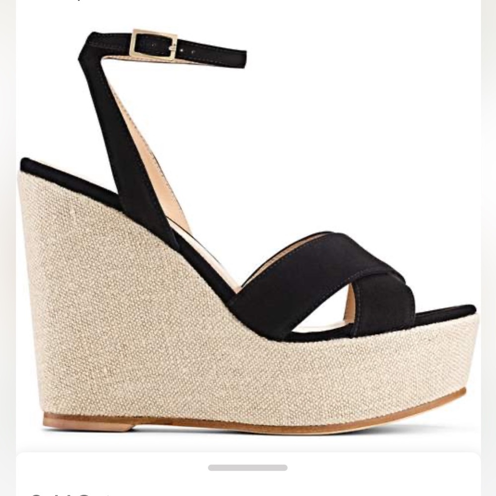 M. Gema // Platform Wedge Sandal // Size 36.5